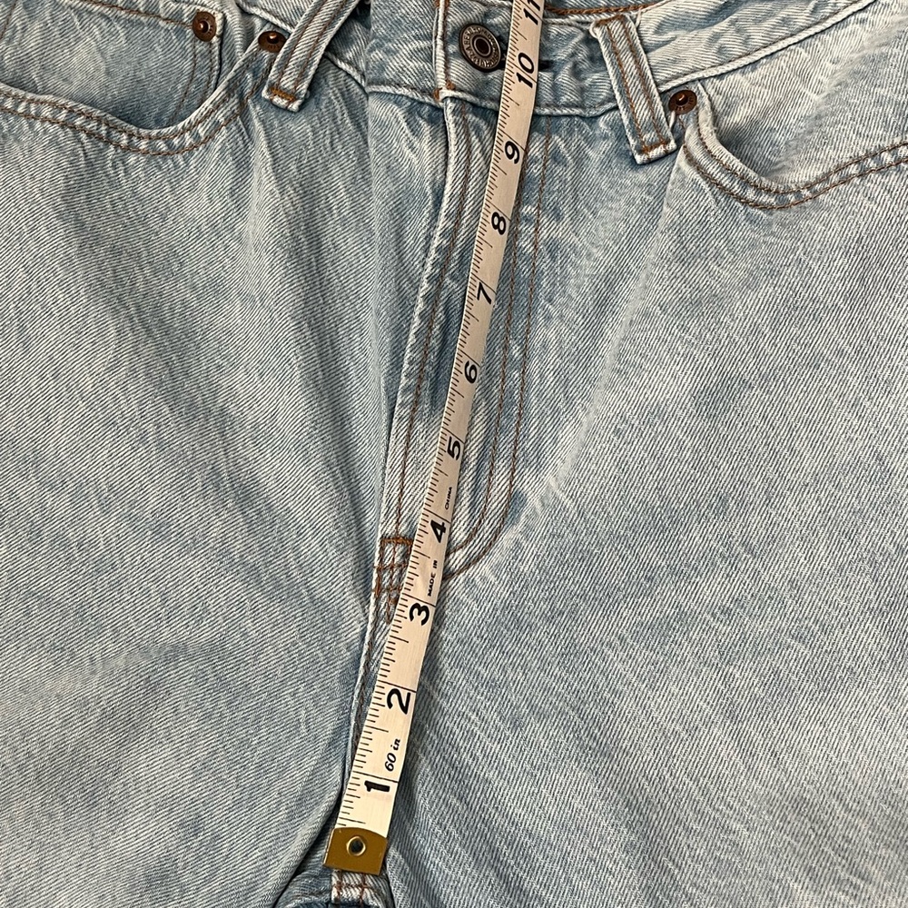 Abercrombie & Fitch Women's High Rise Jeans - Light Blue - Picture 10 of 12